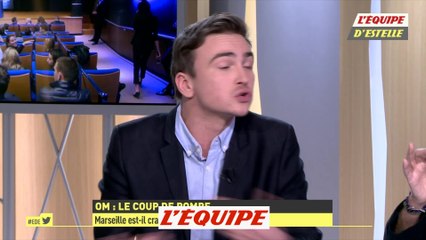 Le coup de gueule de B. Latour contre Rudi Garcia - Foot - L1 - OM