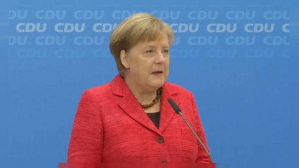 Angela Merkel promet "une voix forte" à l'Allemagne