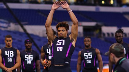 Minkah Fitzpatrick's 10'1" broad jump and 33" vertical jump