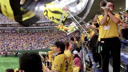 【応援団横トランペット迫力！】阪神スタメン応援歌1-9 東京ドーム new-5-2