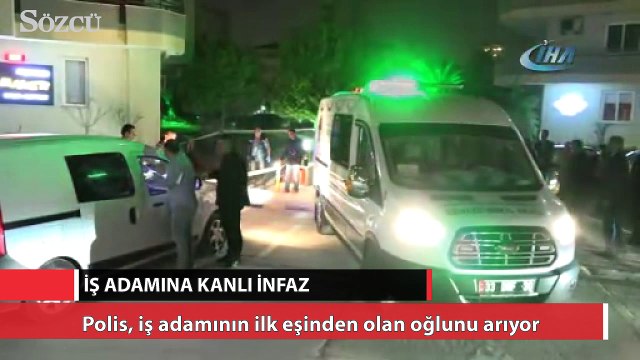 İş adamına evinin önünde kanlı infaz!