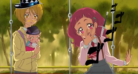 Hugtto Precure with Jojo sound effects