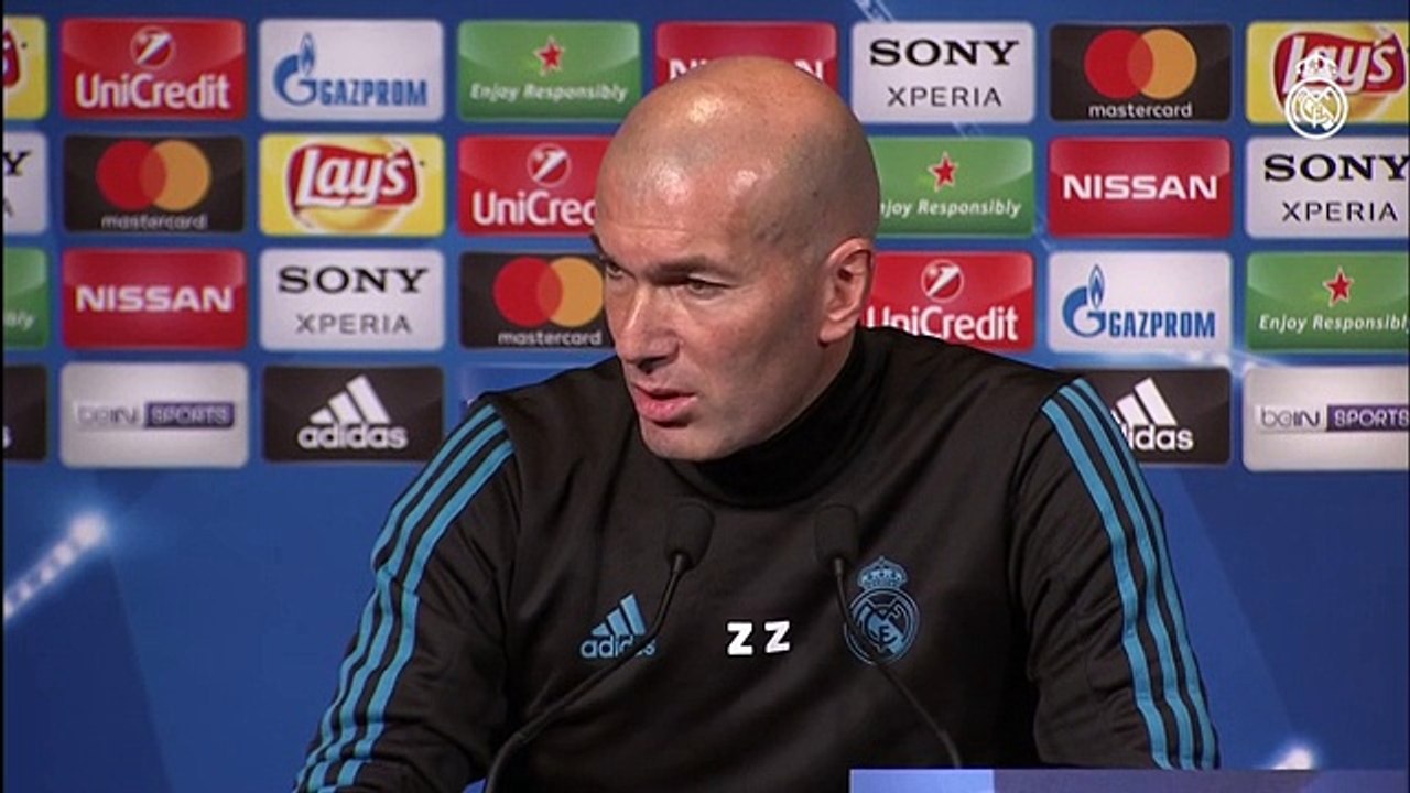 ZIDANE: “Sabemos que sufriremos pero tenemos que hacer un buen partido"