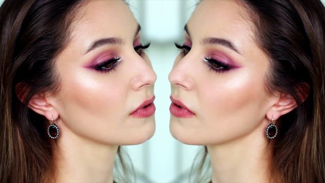 Burgundy Winged Liner | Fall Inspired Makeup Tutorial | Karima Mckimmie