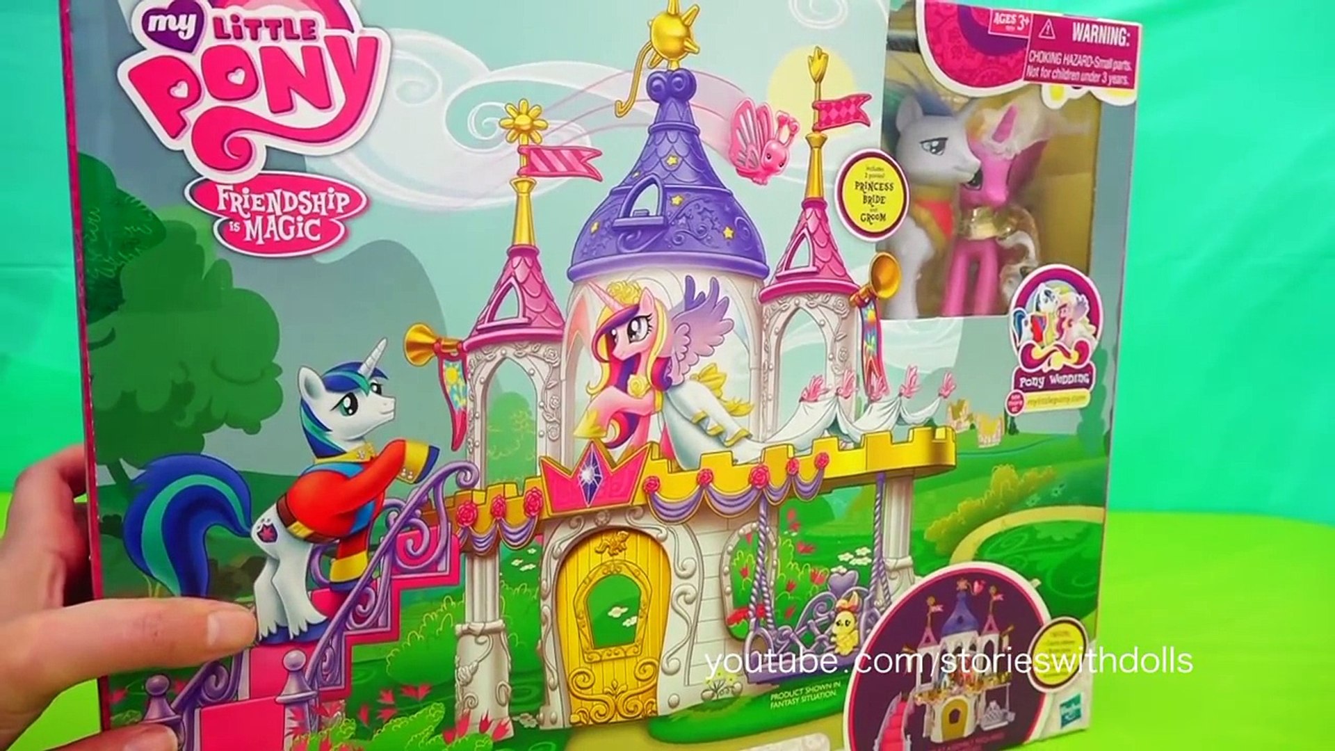 My little best sale pony wedding castle