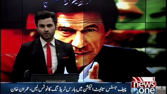 Chief Justice should take the notice of Horse Trading in Senate Elections said Imran Khan