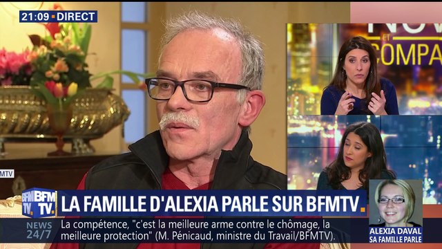 La famille d'Alexia Daval se confie sur BFMTV (1/2)