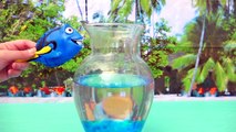 Juguetes de la película Buscando a Dory, jugamos con Orbeez y con Robofish