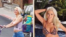 BEFORE-AFTER : The Craziest Celebrity Body Transformations