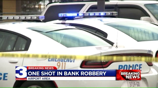 Security Guard Critically Injured After Being Shot During Bank Robbery