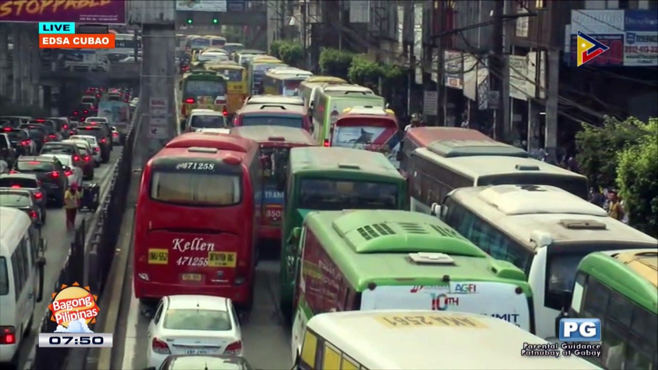 TRAFFIC UPDATE: EDSA Cubao