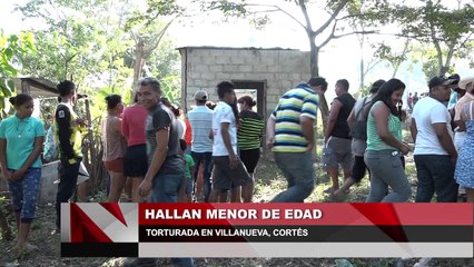 Encontraron menor de edad torturada en Villanueva