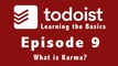 Todoist | Learning the Basics | Episode 9 | Karma