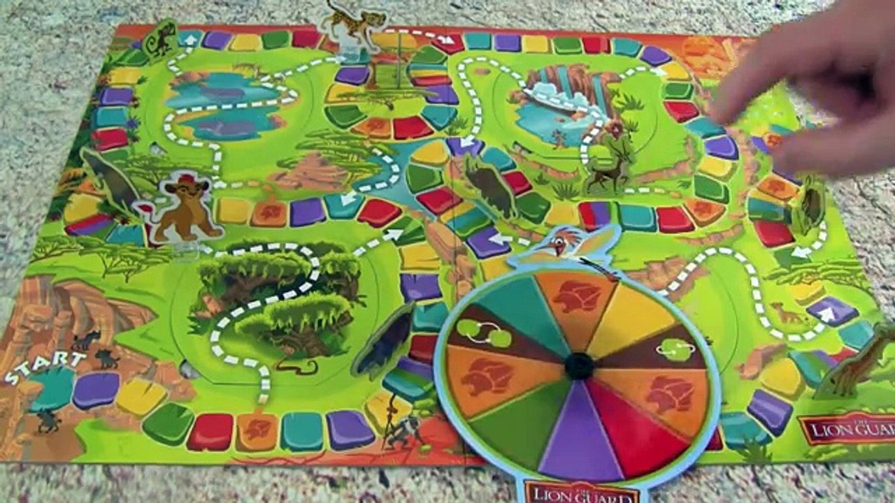 The Lion Guard Roaring Rescue Surprise Slides GAME! Kion, Bunga, Ono, Beshte, & Fuli! Disney Jr