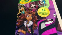 Coloring Time #23: Monster High Clawdeen Wolf Speed Coloring Page with Markers