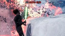 Star Wars Battlefront Beta Darth Vader VS Luke Skywalker! EPIC HERO FIGHT! (SWBF Funny Moments)