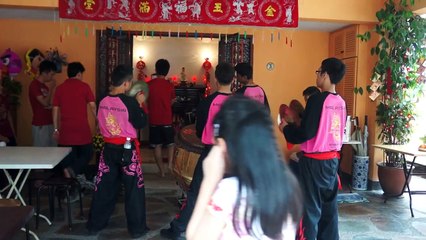 chinese new year new lion dance