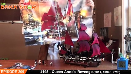 LEGO Pirates of Caribbean Queen Annes Revenge Review : LEGO 4195