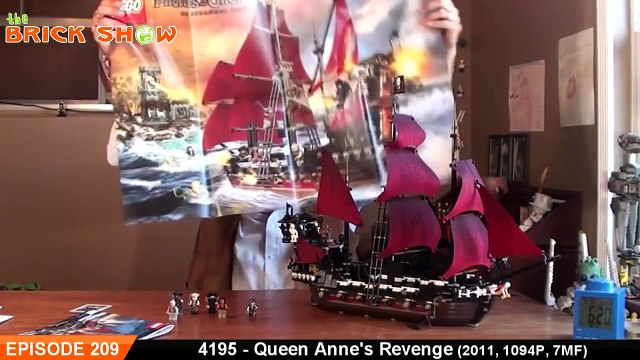 LEGO Pirates of Caribbean Queen Annes Revenge Review : LEGO 4195