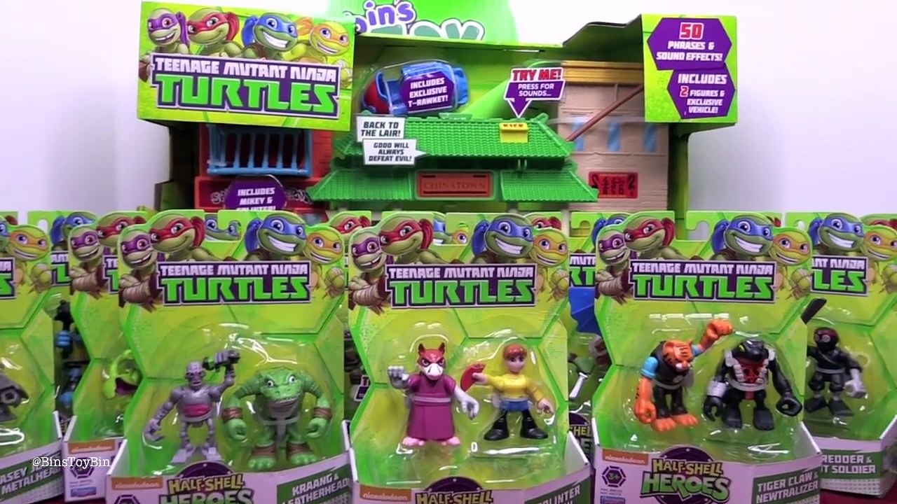 Teenage mutant ninja turtles shop half shell heroes headquarters playset