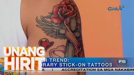 Unang Hirit: Temporary Stick-on Tattoos