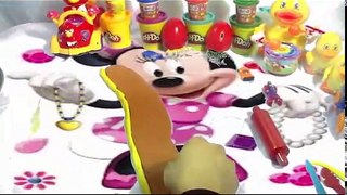 play doh road mickey mouse surprise eggs zebra tiger cars Barbie disney duck