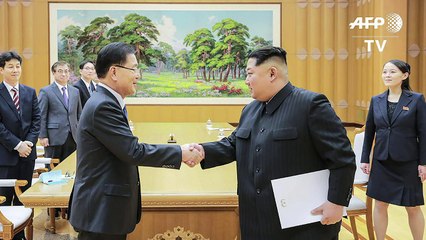 Kim Jong Un and Seoul envoys discuss possible summit