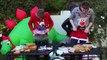 Gingerbread House Challenge gets EXTREME + Slow Motion! SIBLING TAG | Devan & Collins Key