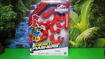 New Jurassic World Hero Mashers Velociraptor Figure new Unboxing, Review By WD Toys