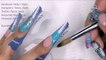 Uñas Acrilicas | Diseño en Azul | Natos Nails