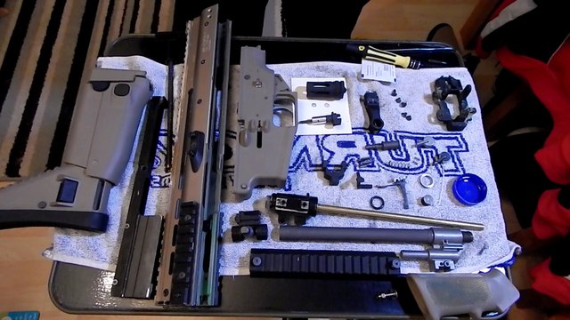 WE SCAR L GBB Rifle Project PART 2