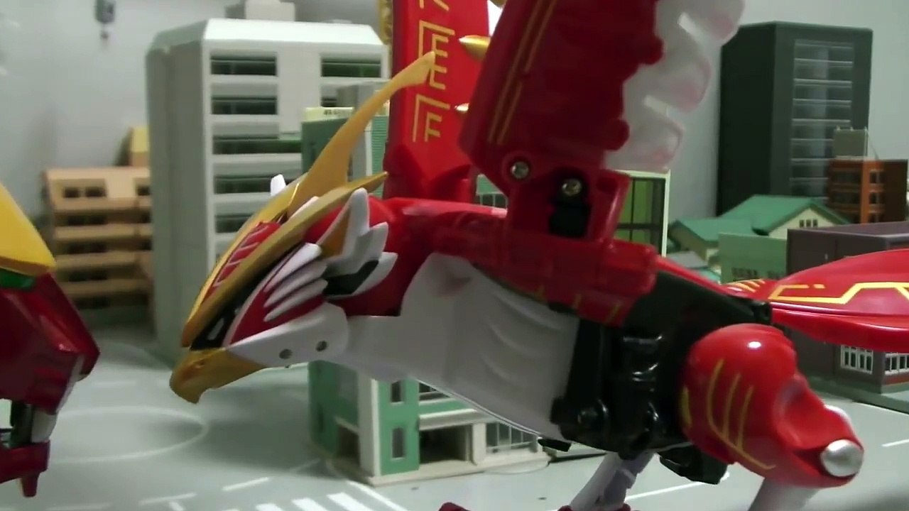 đồ chơi siêu nhân gao sư tử chim ưng Power Rangers Wild Force Lion Toys 파워레인저 정글포스 장난감