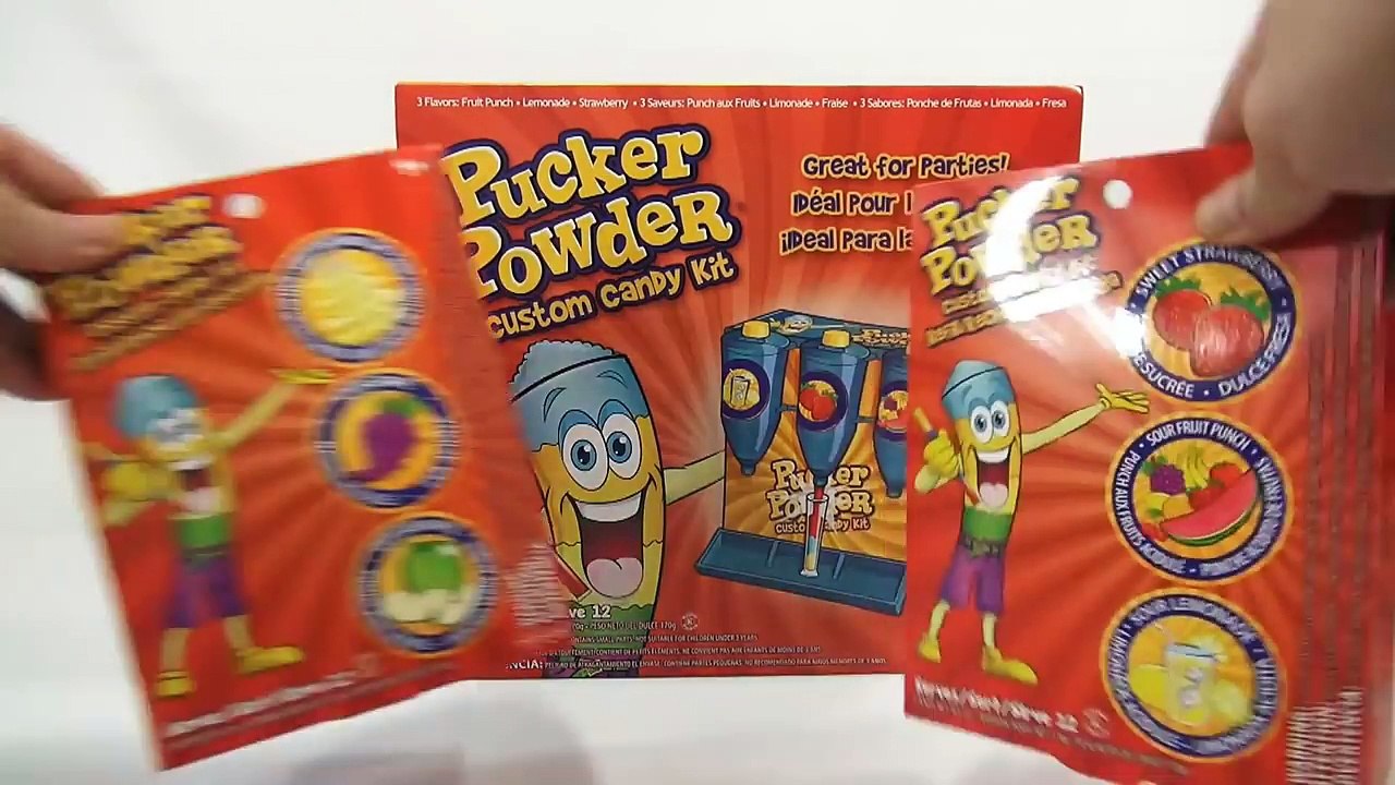 Pucker Powder Custom Candy Kit - I Mix Sour Powdered Candy!!