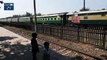 Pakistan Railways Green Line Express Crossing Kot Radha Kishan