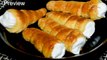 Cream Roll Recipe With Homemade Dough - Cream Puff Pastry Recipe by Kitchen with Amna