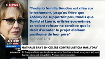 Nathalie Baye sort de son silence et charge violemment Laeticia Hallyday et la famille Boudou