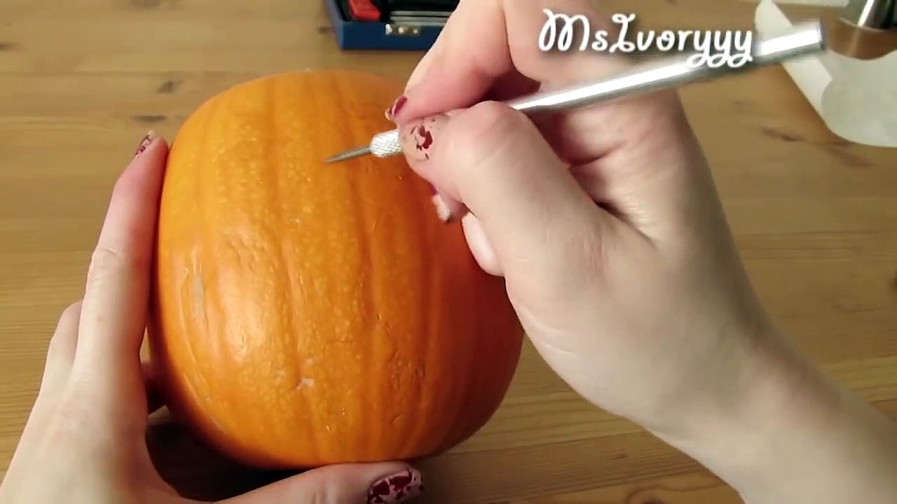Kürbis-Eule schnitzen zu Halloween - video Dailymotion
