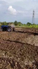 tractor without driver cultivating fields,ultimate power