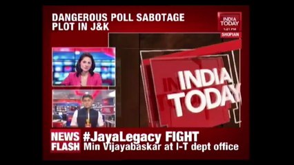 School Set As Polling Booth Burned Down In Jammu & Kashmir