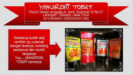MODAL MINIM BISA SUKSES BESAR !!! - 083832005075 - jual makaroni pedas di bandung