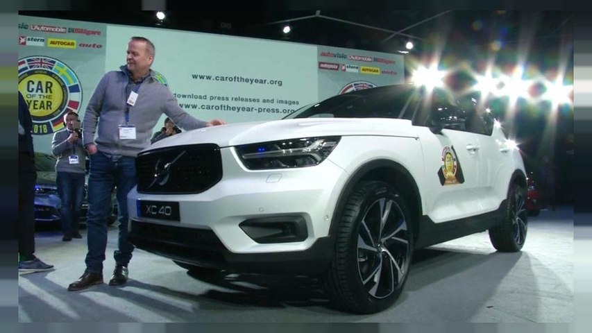 Le Volvo XC40, voiture de l'année 2018