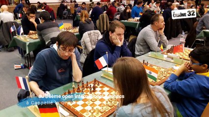 Au 34ème open international d'échecs à Cappelle la Grande