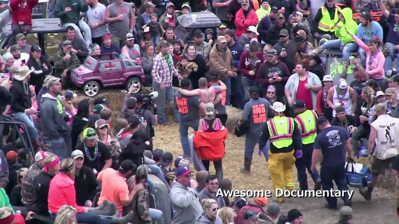 Extreme Barbie Jeep Down Hill Racing - RWP
