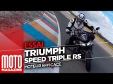Triumph Speed Triple RS - Essai Moto Magazine 2018