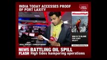 Press Release By Kamarajar Port Officials Says No Damage To Environment By Oil Spill
