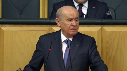 Bahçeli: 'Afrin temizlenir temizlenmez, harekatın kapsamına Menbiç alınmalı, teröristler kaçtıkları yere kadar kovalanmalıdır' - TBMM