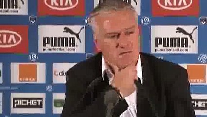 Conférence de presse après Bordeaux Marseille