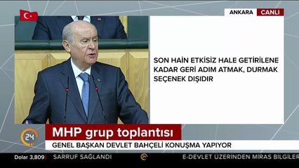 Download Video: MHP lideri Bahçeli´den ABD´ye sert çıkış: Düşmansanız adam gibi düşman olun