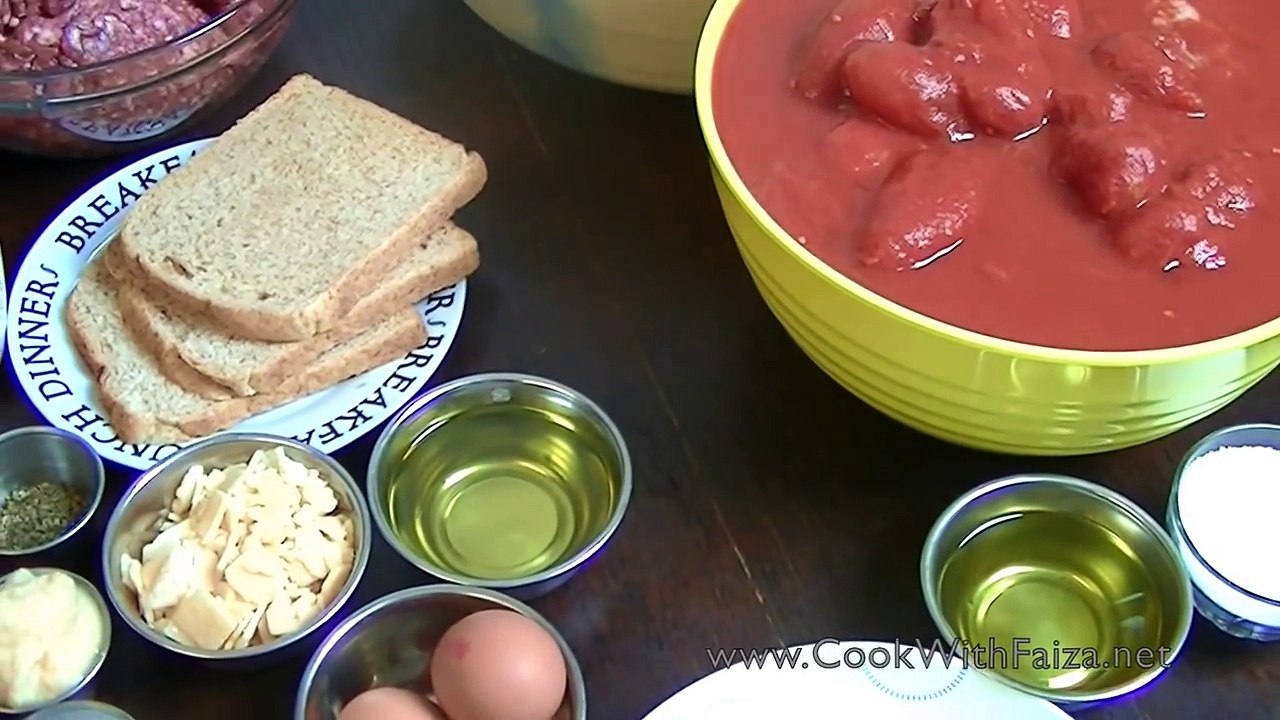 SPAGHETTI MEATBALLS *COOK WITH FAIZA*