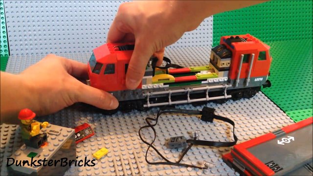 Fitting Lights to the LEGO Heavy-Haul Train! Set 60098